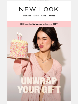 New Look (United Kingdom) - Your birthday gift expires soon!