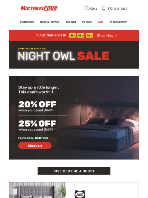 Mattress Firm - Trouble sleeping? Tonight’s your night