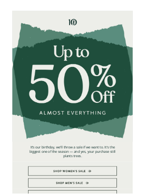 tentree - On Now: Up to 50% Off Almost Everything