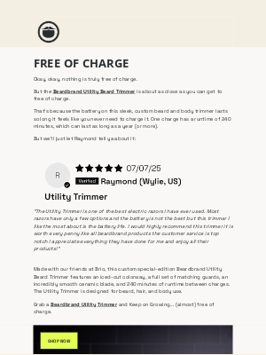 Beardbrand - How To Get A Beard Trim Free Of Charge