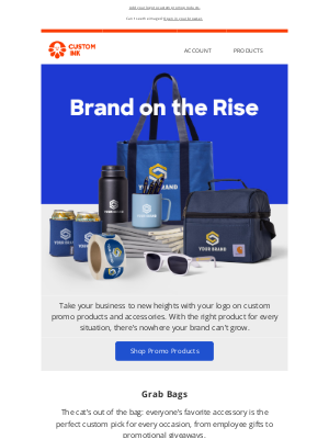 Custom Ink - Custom swag to the rescue!