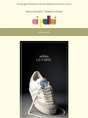 Oi Polloi - These adidas LG II SPZL are pretty... special