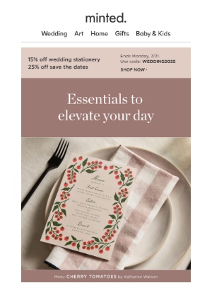 Minted - Essentials to elevate your day