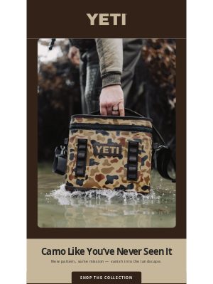 Keep It Cold. Keep It Camouflaged.