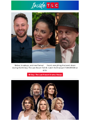 TLC Network - DRAMA ALERT! 90 Day: The Last Resort Tell All Breakdown + Look Back at Sister Wives From Day One