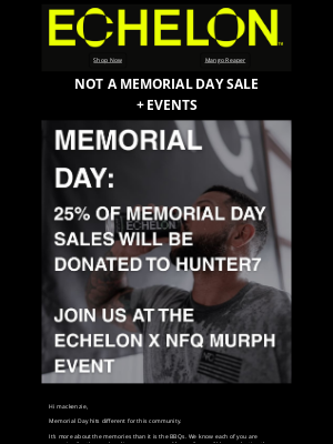 Bravo Sierra - NOT A MEMORIAL DAY SALE