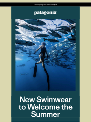 Patagonia - New swimwear for summer