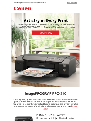 Canon - Meet Our Latest Printers & Get Ready to Create