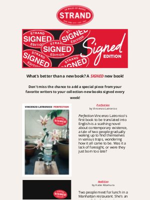 strandbookstore - Signed, Sealed, Delivered!