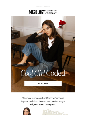 Mixology Clothing Co - Fall’s Cool-Girl Capsule
