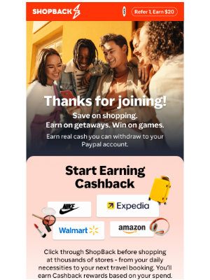 ShopBack - Hello there. Welcome to ShopBack