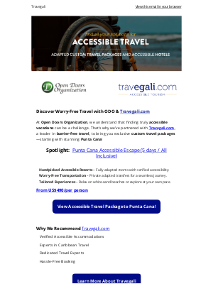 2Fold Doors - Accessible Travel to Punta Cana!