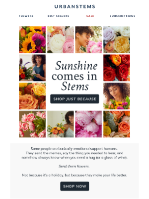 UrbanStems - For all the little reasons