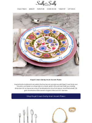 Scully & Scully - Pastels, Petals & Pretty Plates
