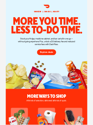 DoorDash - To-do list? More like whew, done list