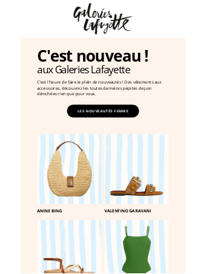 Galeries Lafayette (France) - Nouveautés : JONAK, MARNI, ROSEANNA