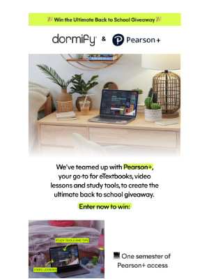 dormify - win the ultimate back to school giveaway ✏️🎒📚