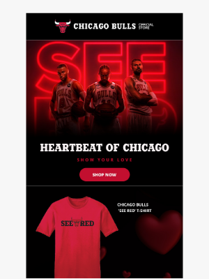 Chicago Bulls - See Red This Valentine's Day