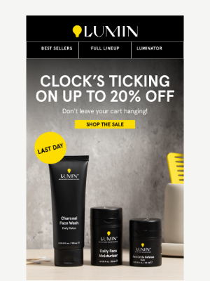 Lumin - Up to 20% Off Ends TONIGHT!