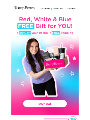 Bump Boxes - Memorial Day Savings End Today! 🎉