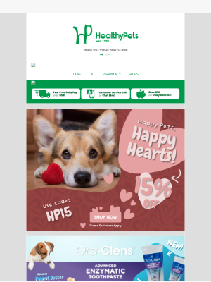 HealthyPets - 🥰 Happy Hearts! Happy Pets!