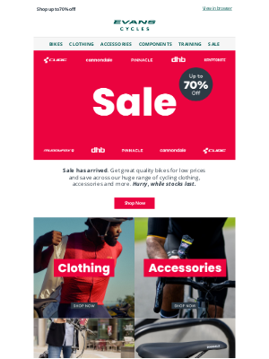 Sale is HERE