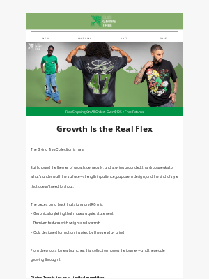 Lifted Research Group - 🌲 Giving Tree Has Landed - Rooted in Legacy, Made to Grow