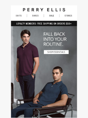 Perry Ellis - 🔄 Your Weekday Style Rotation