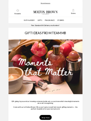 Molton Brown (United Kingdom) - The Perfect Gifts…For All Their Moments