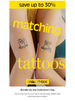 inkbox - Save Up to 30% 🤍 Matching Tattoos