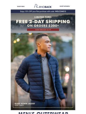 Free 2-Day Shipping For a Limited Time