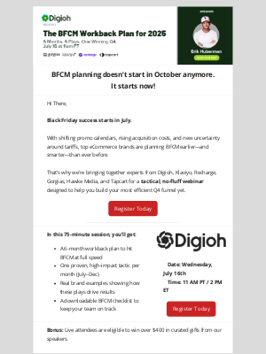 Hawke Media - 6 Proven Plays to Win BFCM 2025 (Before It’s Too Late)