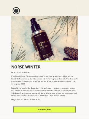 Beardbrand - Meet The Next Mainstay Beardbrand Fragrance