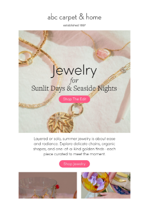 ABC Carpet & Home - Just Dropped: The Summer Jewelry Edit