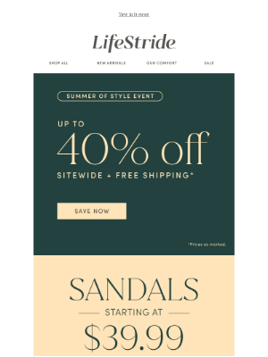 Bzees - Up to 40% off sitewide + Free shipping starts now!