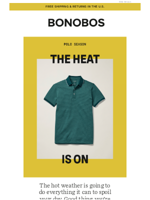 Bonobos - The Polo: Your Summer Secret Weapon