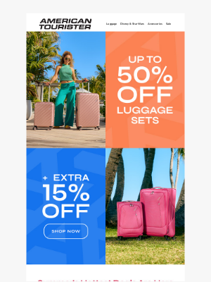 Your Summer Travel Upgrade Starts Now