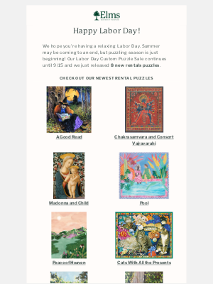 Waterford Puzzles - Happy Labor Day 🧩💛