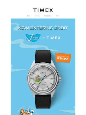 Timex - Preorder The Jetsons x Timex | Now Entering Orbit