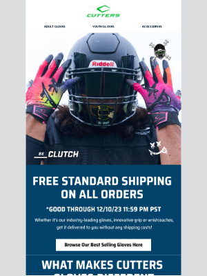 Cutters Sports - 🚚 Free Shipping On All Orders! 🚚