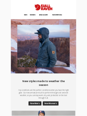 Fjällräven - New arrivals built for chilly days ahead