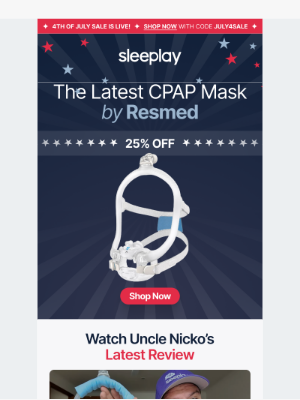 Sleeplay - See the NEW AirFit X30i in Action – Now 25% Off