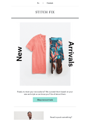 Stitch Fix - Psst… your new arrivals are calling your name