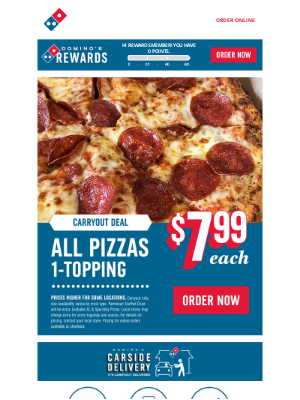Domino's Pizza - Don't let the #SundayScaries win—end the weekend the right way 🍕 😱