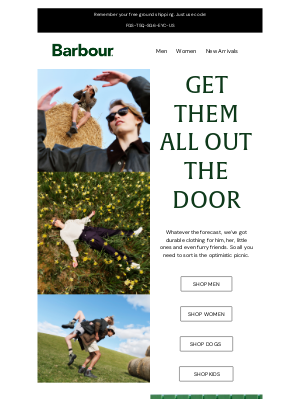 Barbour (United Kingdom) - It’s nice to share