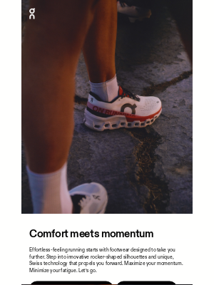 On Running - ☁️ The secret to an efficient stride