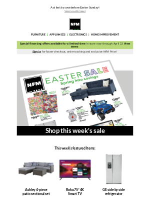 Nebraska Furniture Mart - Your weekly ad has arrived!