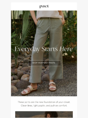 PACT Apparel - Your New Everyday Pant