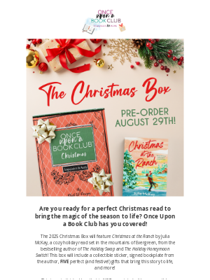 Once Upon A Book Club - Christmas is Coming, the Book Reveal is Here! 🎅🏻