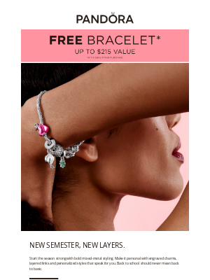 Pandora Jewelry USA - Mailcharts, style smart with new staples and everyday layers